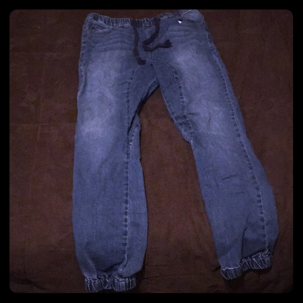 Jean joggers